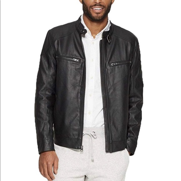 Goodfellow & Co Other - Goodfellow Midweight Faux Leather Moto Jacket